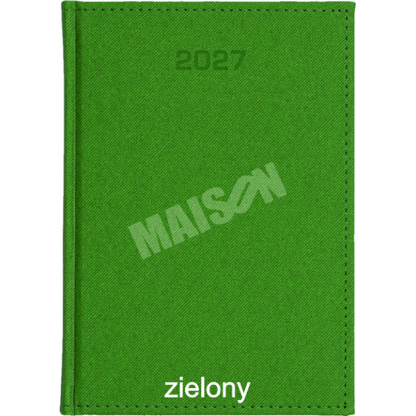 Kalendarz Denim dzienny A5 2027 z grawerem
